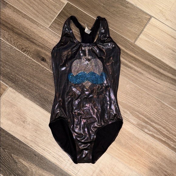 balera Other - Balera  gunmetal mustache leotard EUC ADULT SMALL